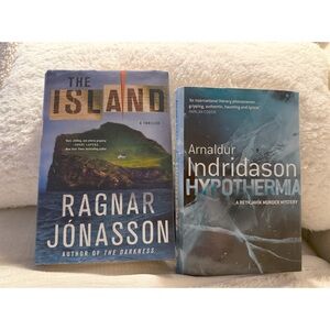 NEW 🆕 Two Icelandic Mystery Books, Hardcover Editions